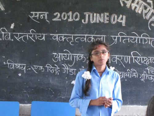 Grassroots public awareness in Chitwan by Partnership for Rhino Conservation Nepal